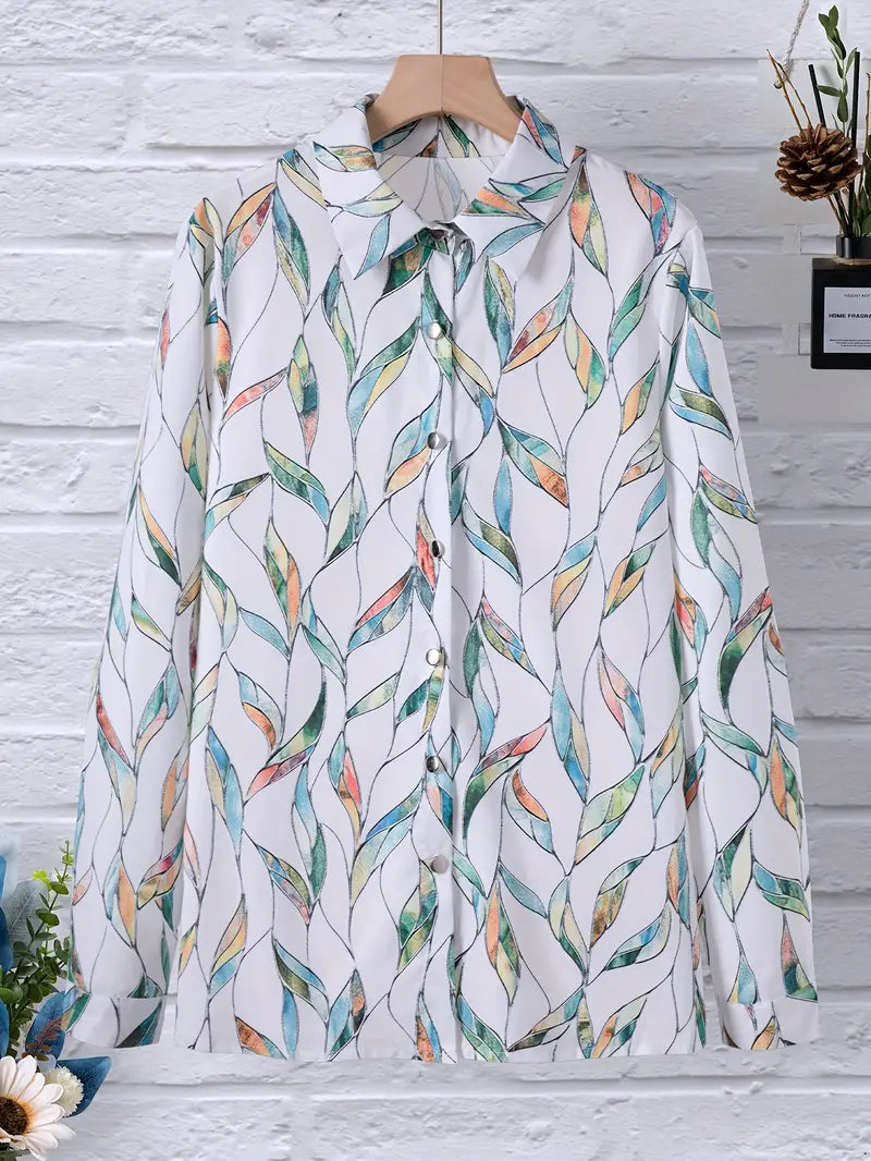 Elowen | Casual Long-Sleeved Shirt