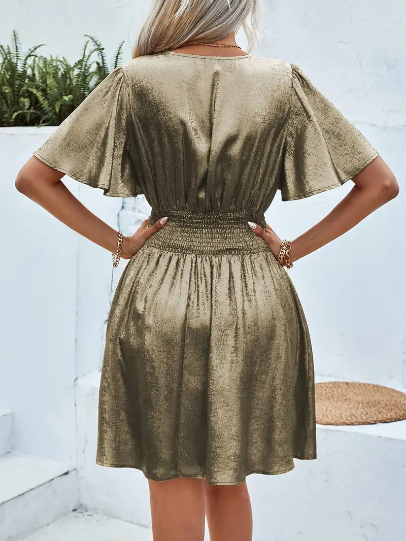 Beatrix | V-neck Mini Dress