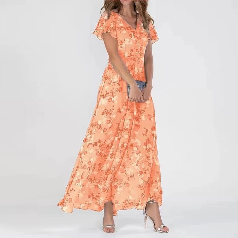 Heloise | Elegant Floral Dress