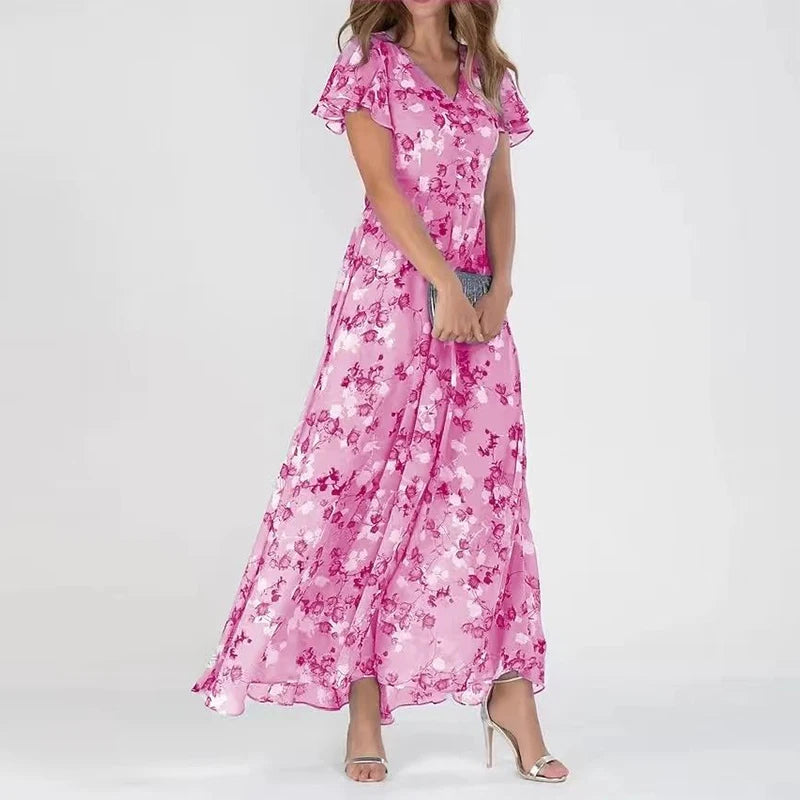 Heloise | Elegant Floral Dress