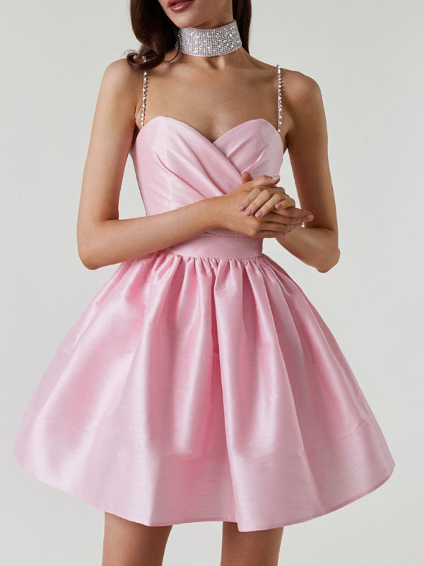 Liora | Sweetheart Neckline Mini Dress