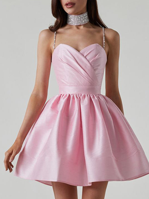 Liora | Sweetheart Neckline Mini Dress