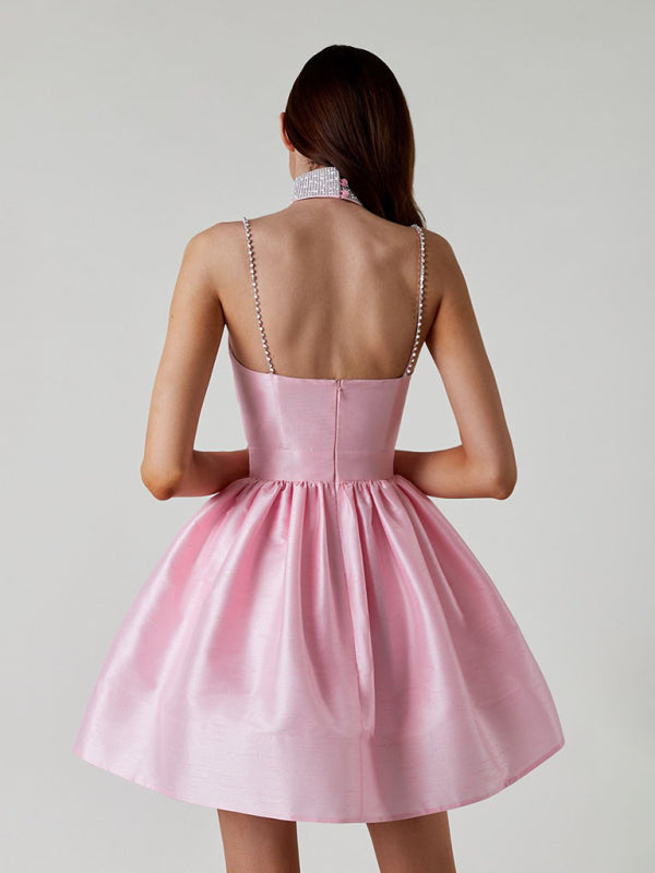 Liora | Sweetheart Neckline Mini Dress