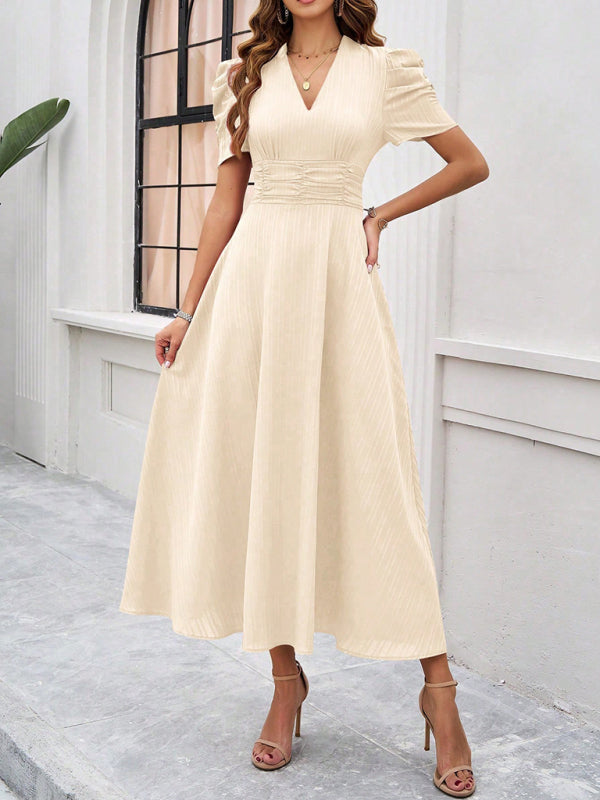 Isadora | V-Neck Midi Dress