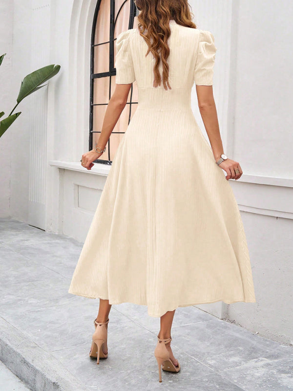 Isadora | V-Neck Midi Dress