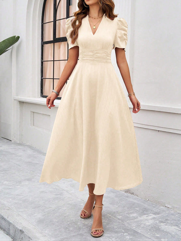 Isadora | V-Neck Midi Dress