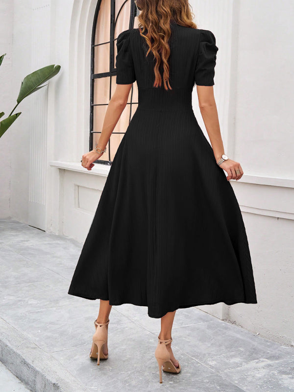 Isadora | V-Neck Midi Dress
