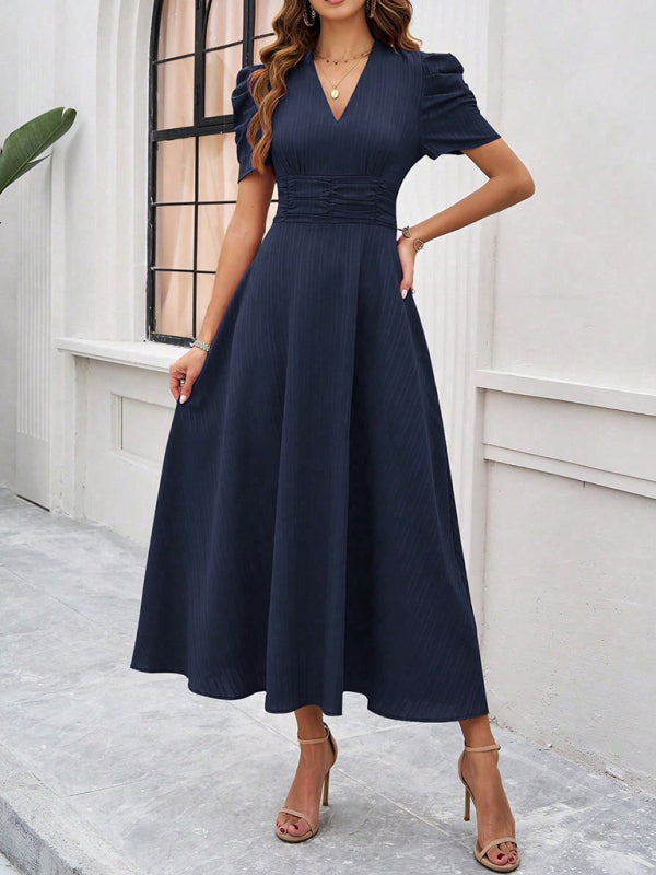 Isadora | V-Neck Midi Dress