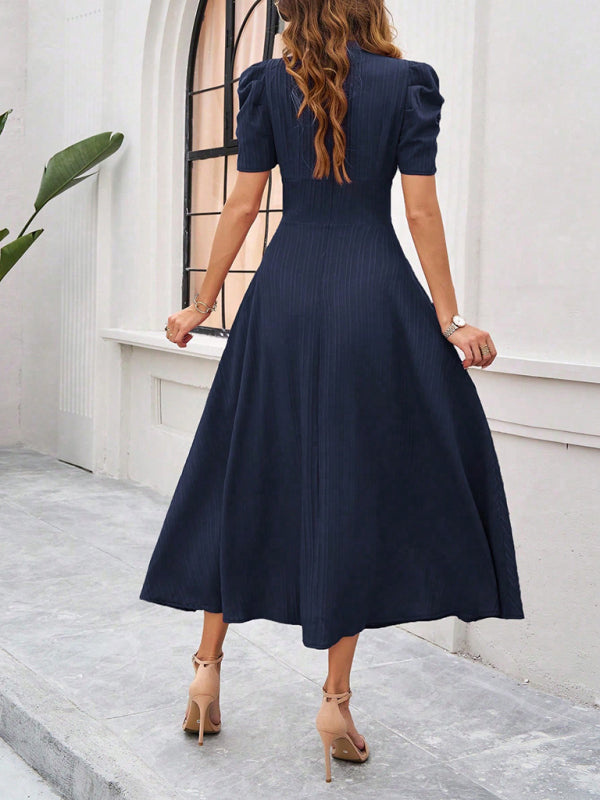 Isadora | V-Neck Midi Dress