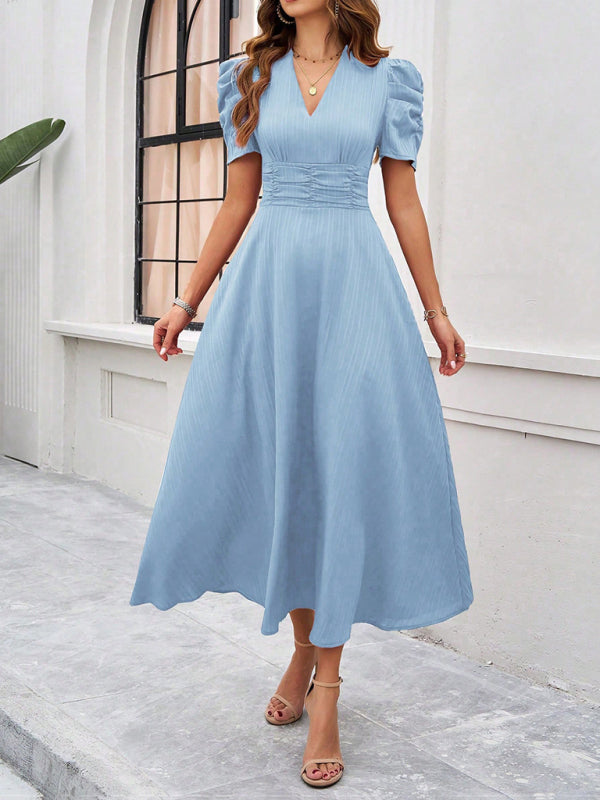Isadora | V-Neck Midi Dress