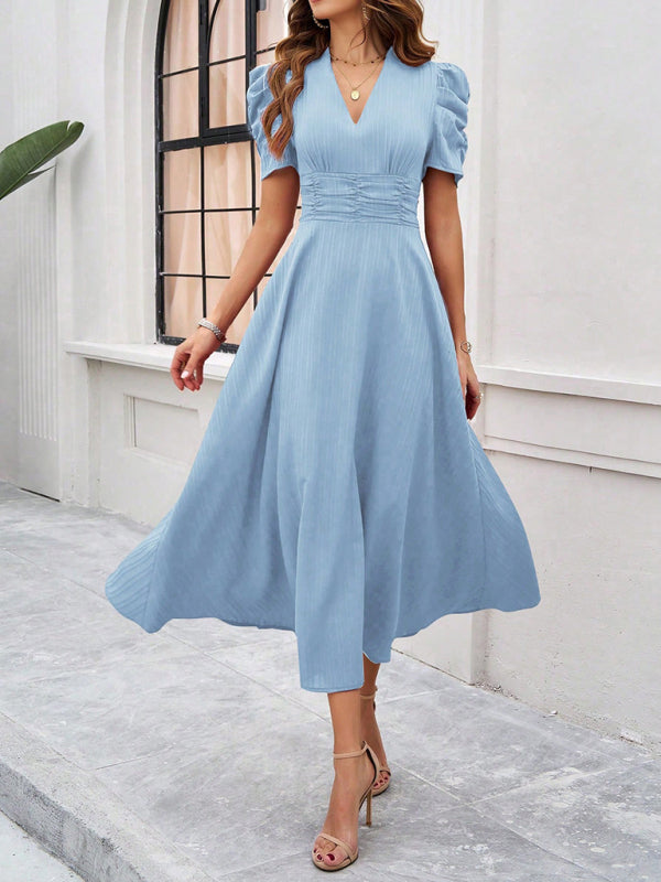 Isadora | V-Neck Midi Dress