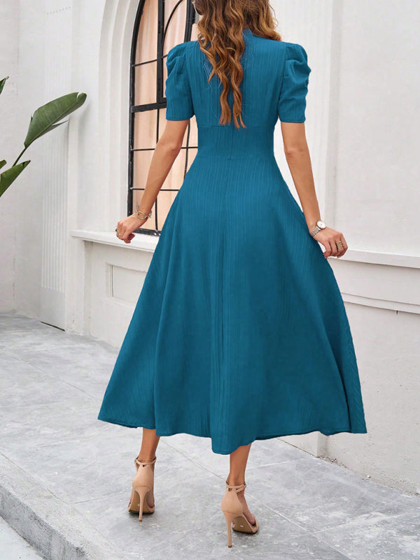 Isadora | V-Neck Midi Dress
