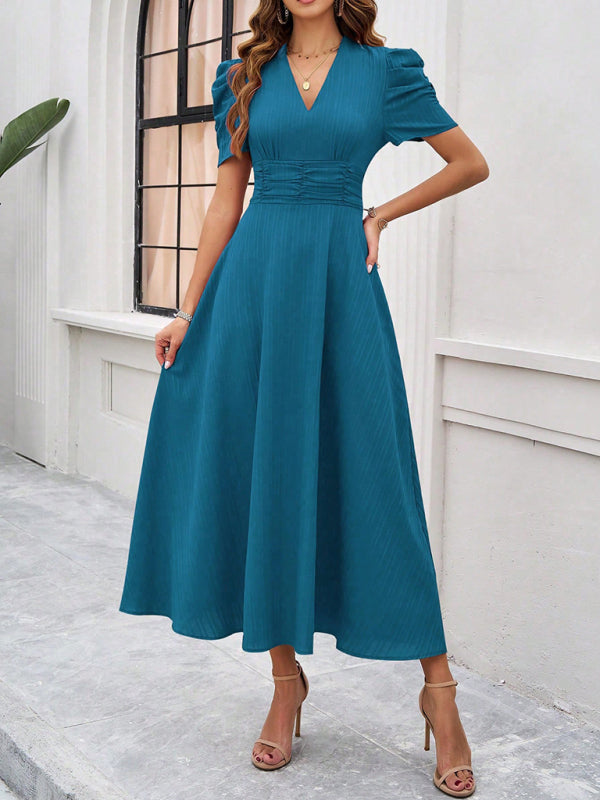 Isadora | V-Neck Midi Dress