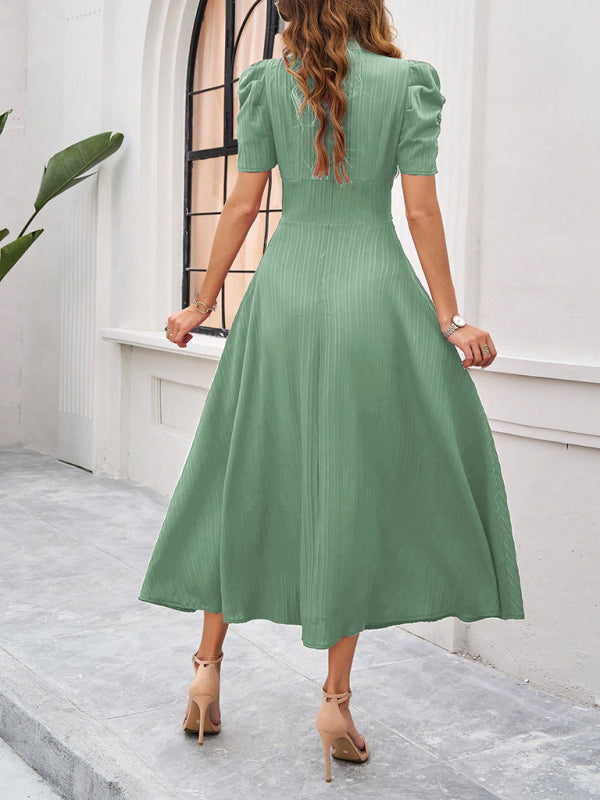 Isadora | V-Neck Midi Dress
