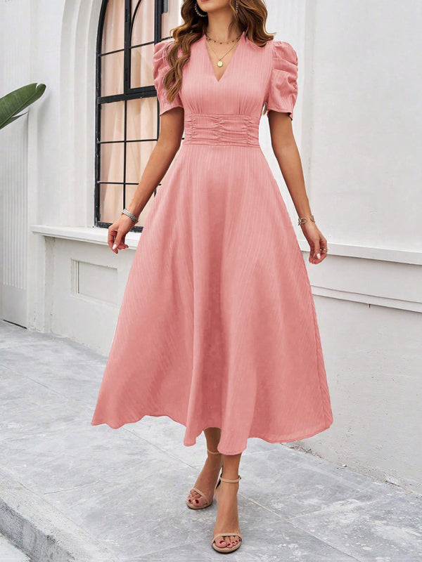 Isadora | V-Neck Midi Dress