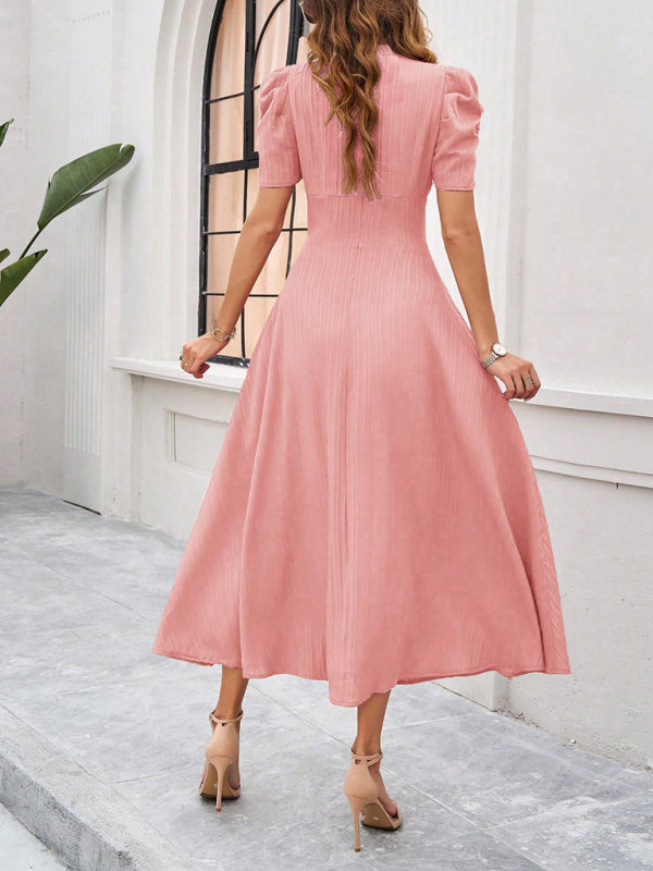 Isadora | V-Neck Midi Dress