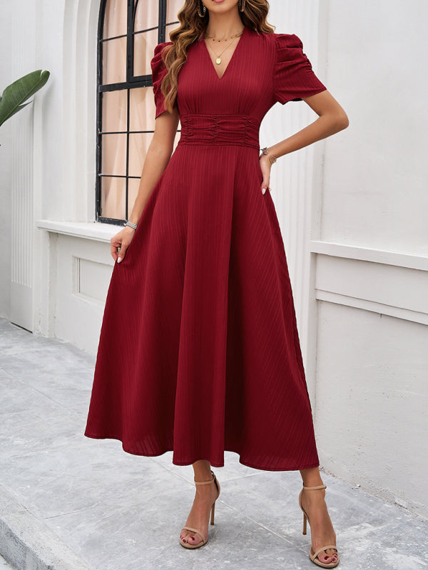 Isadora | V-Neck Midi Dress