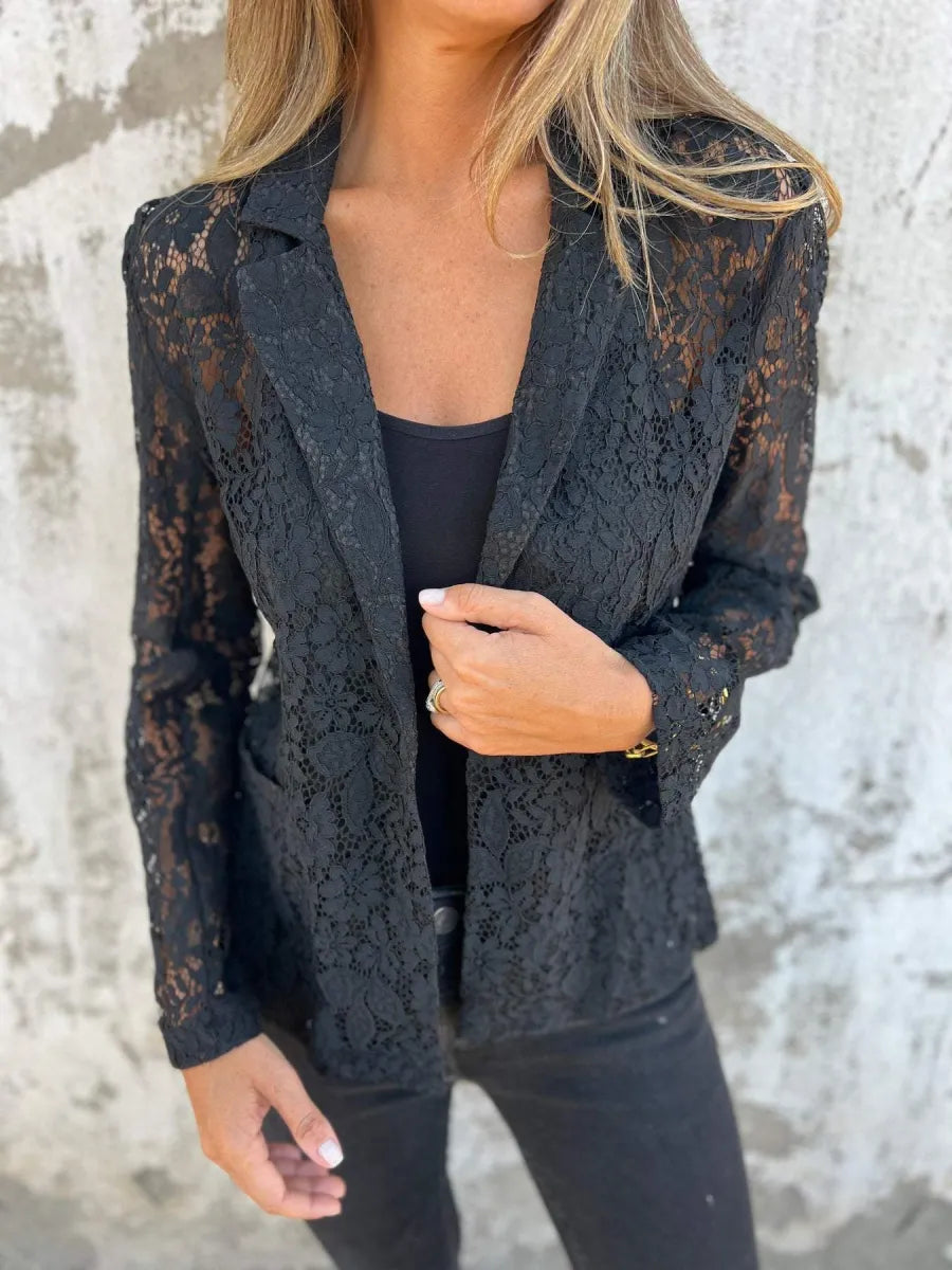Noor | Elegant Lace Blazers