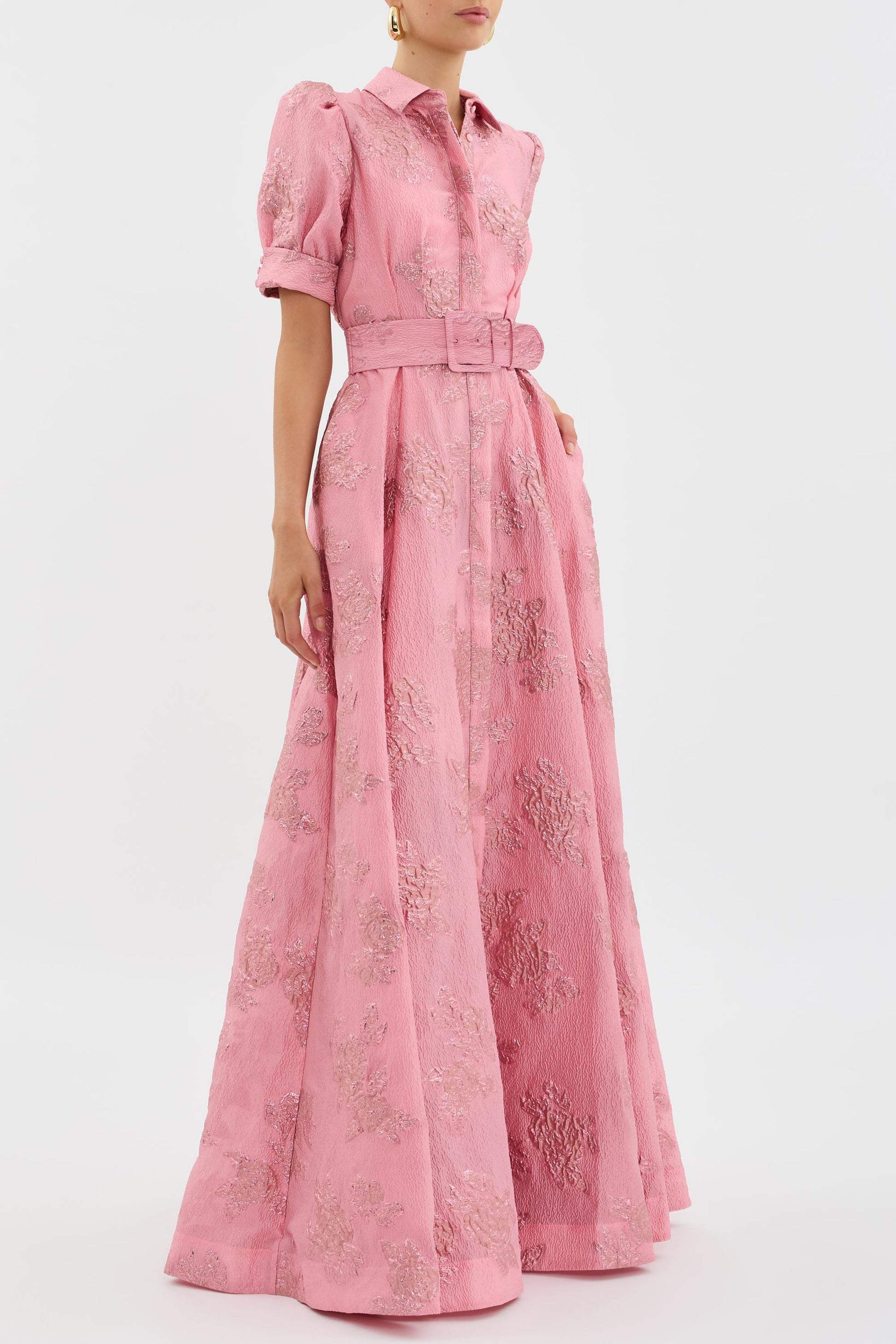 Anna | Short Puff Sleeves Dress