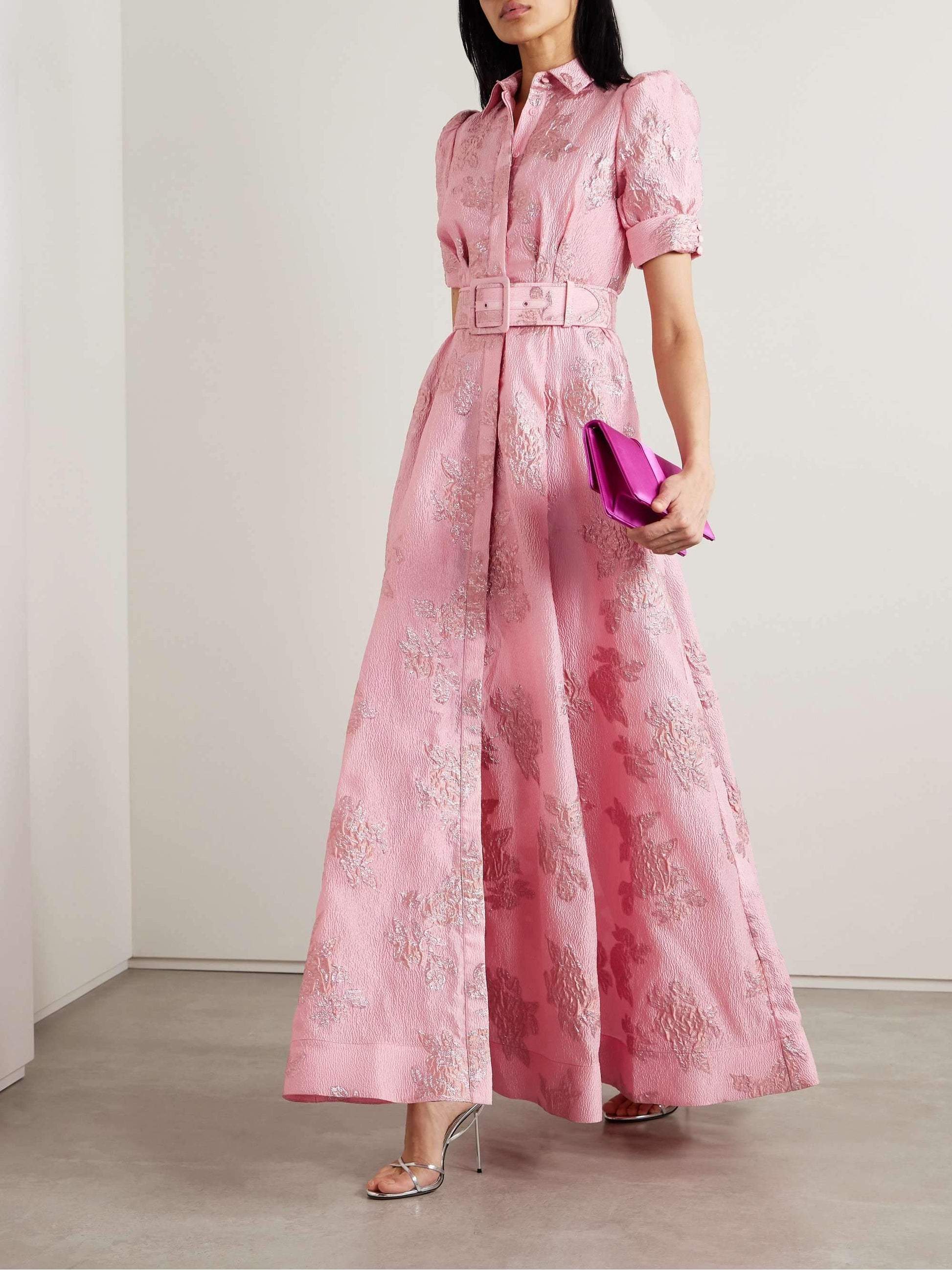 Anna | Short Puff Sleeves Dress