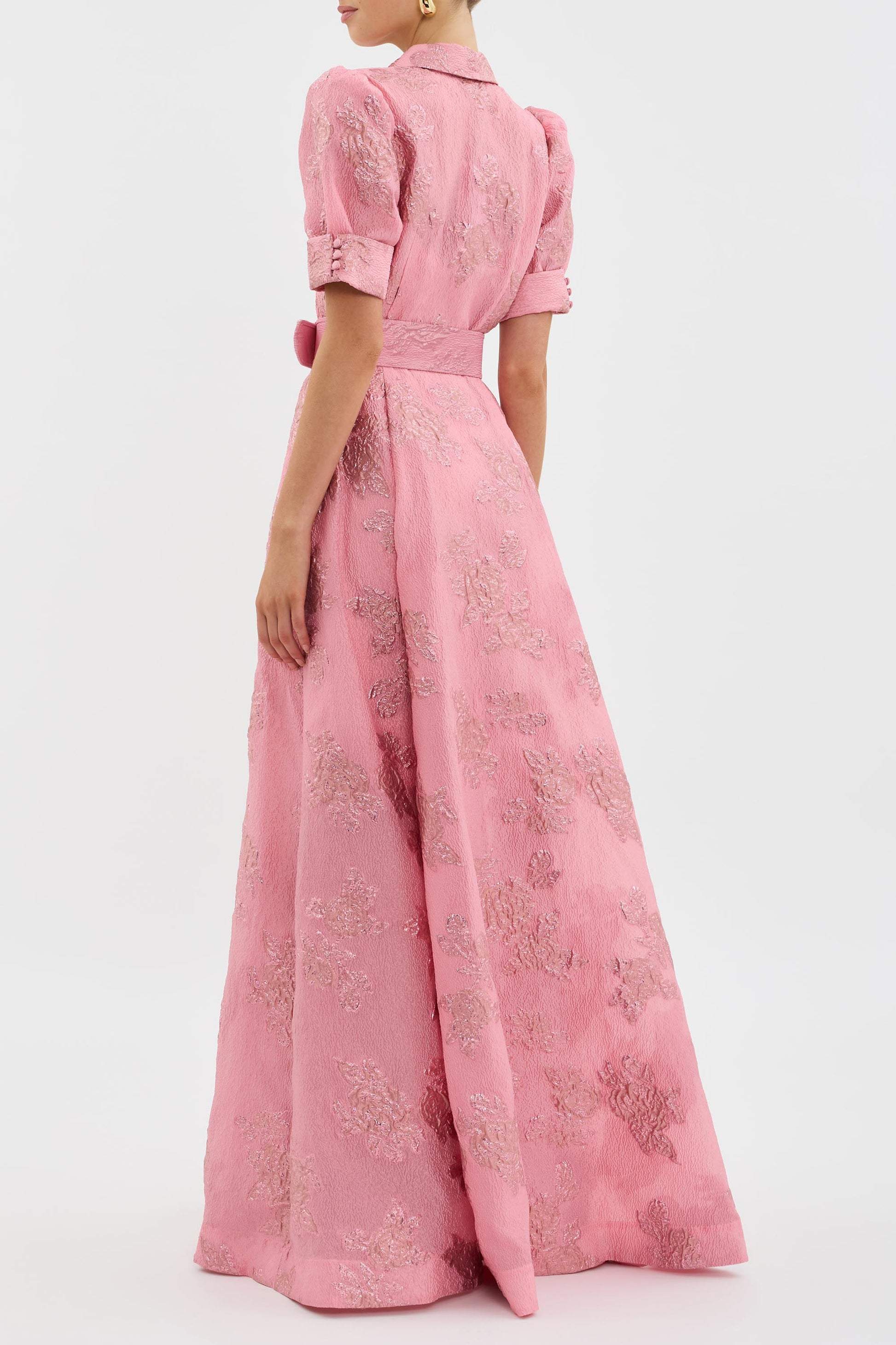 Anna | Short Puff Sleeves Dress