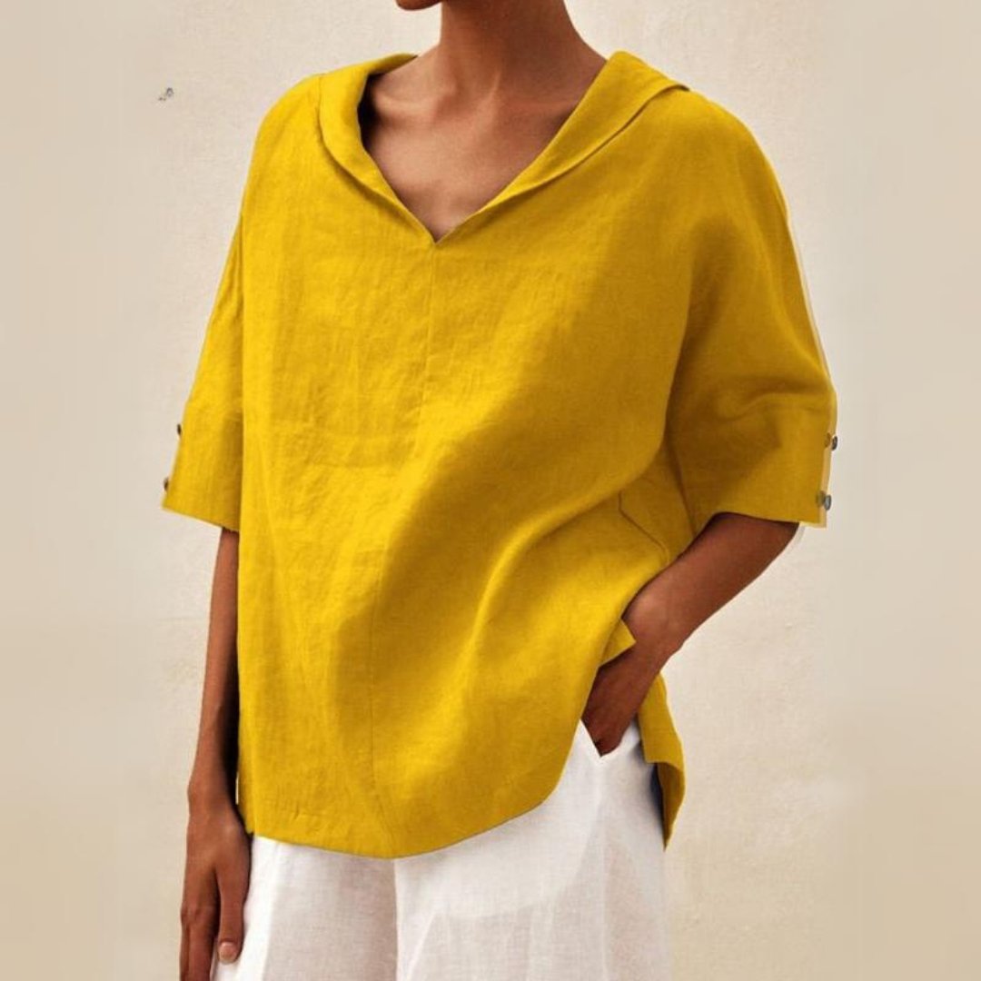 Martha | V-Neck Casual Shirt