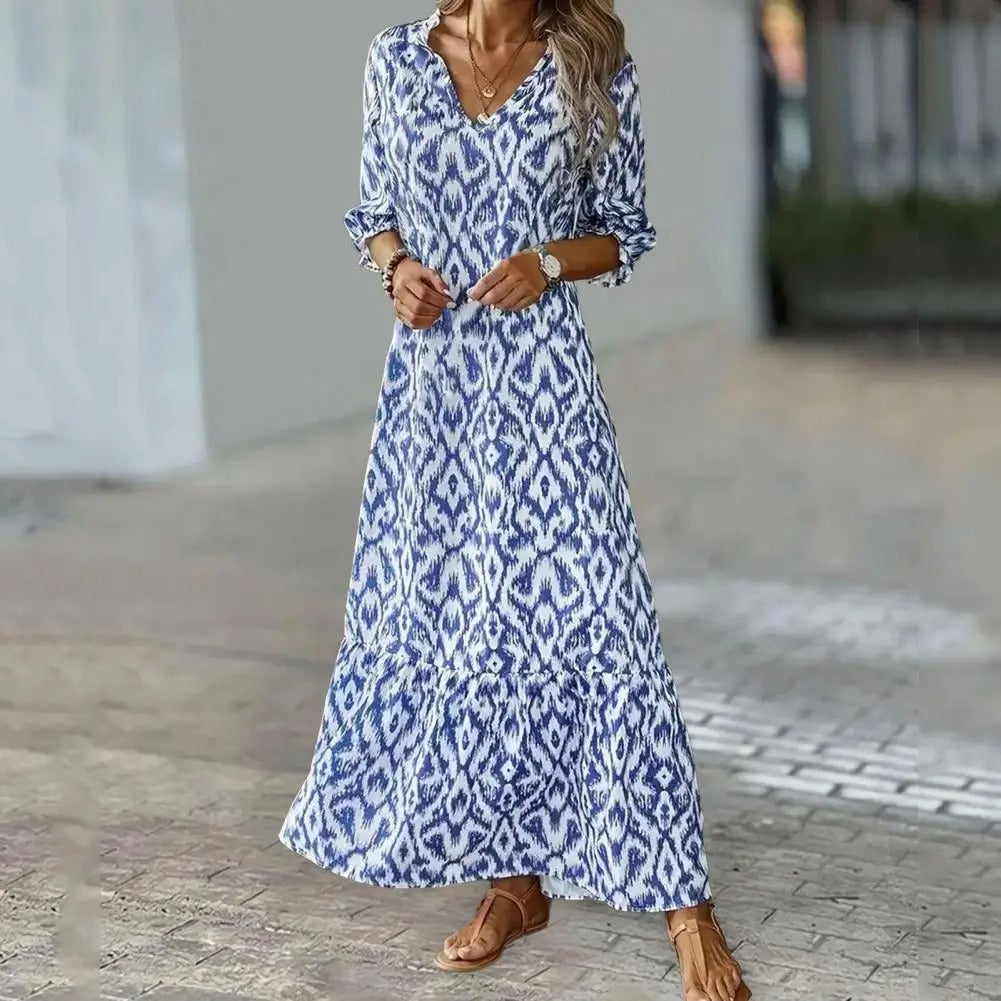 Nellie | V-Neck Summer Dress for Women