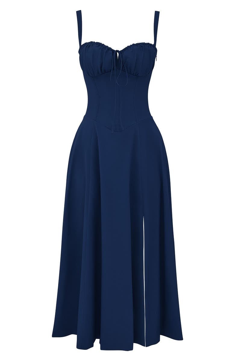 Briony | Corset Midi Dress