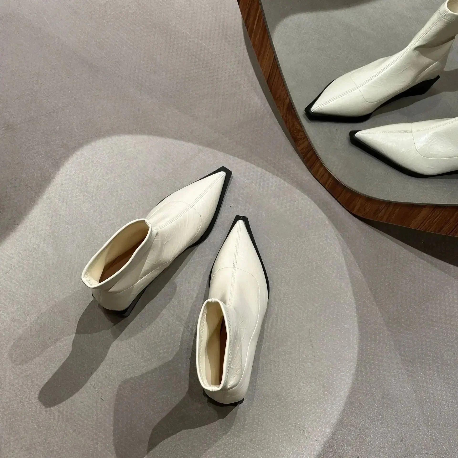 Cosima | Tapered Ankle Boots