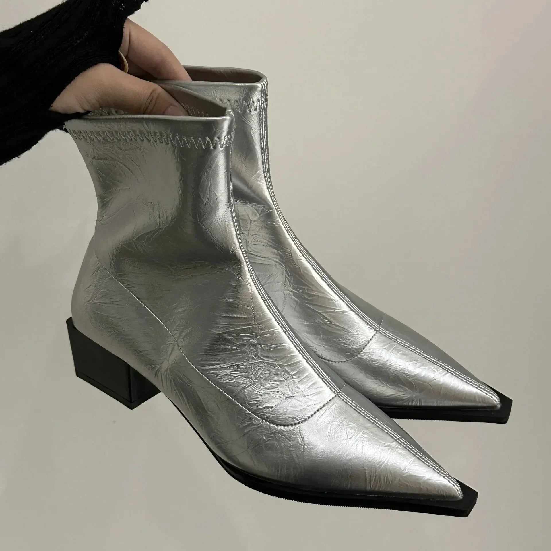 Cosima | Tapered Ankle Boots
