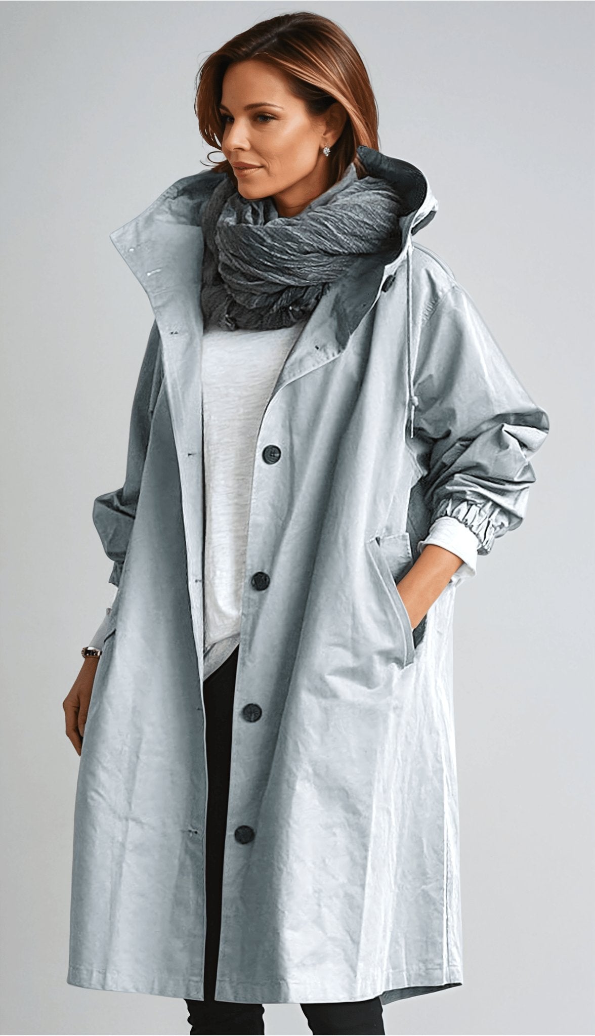 Ava | Rain Parka Trenchcoat