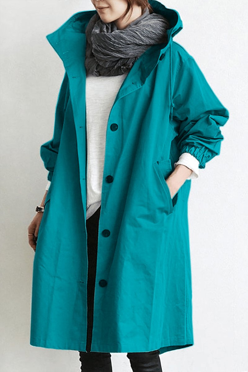 Ava | Rain Parka Trenchcoat
