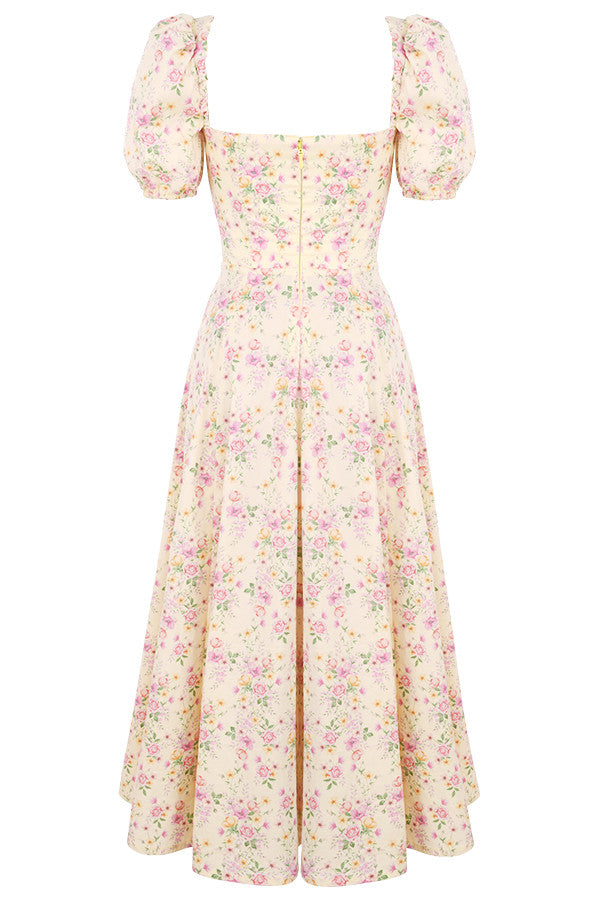 Lilibet | Floral Midi Sundress