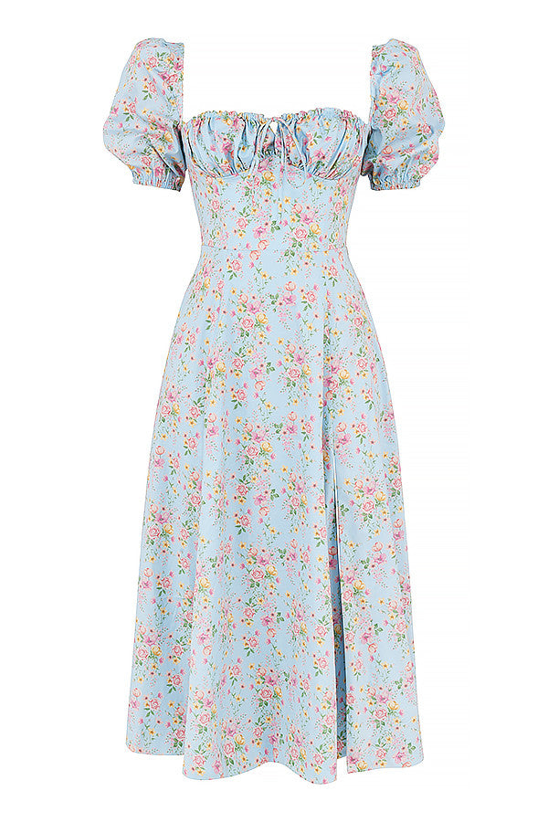 Lilibet | Floral Midi Sundress