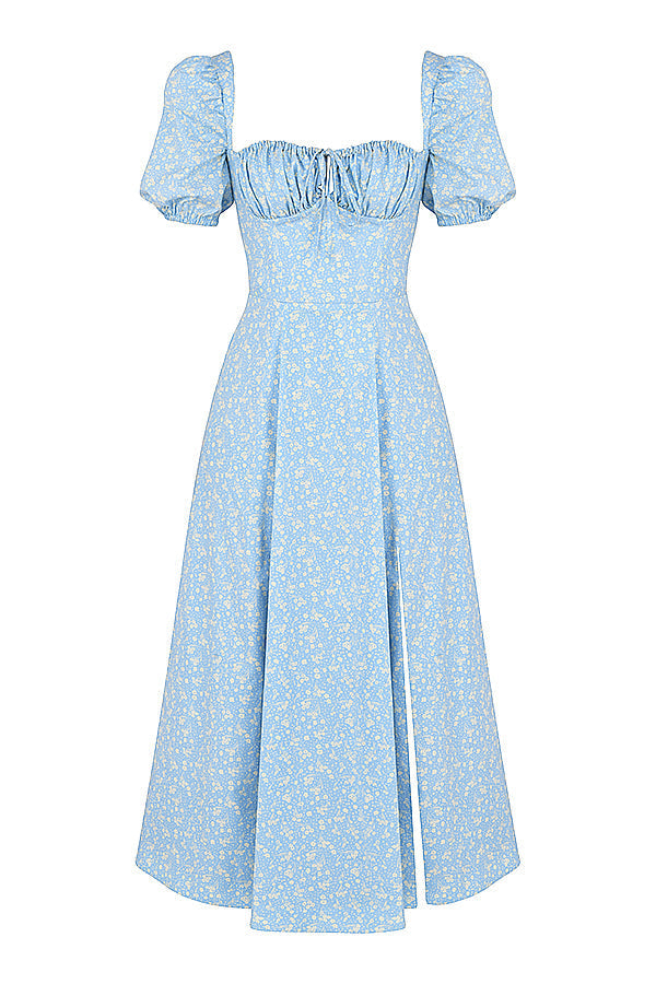 Lilibet | Floral Midi Sundress