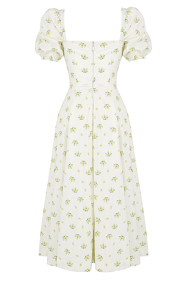Lilibet | Floral Midi Sundress
