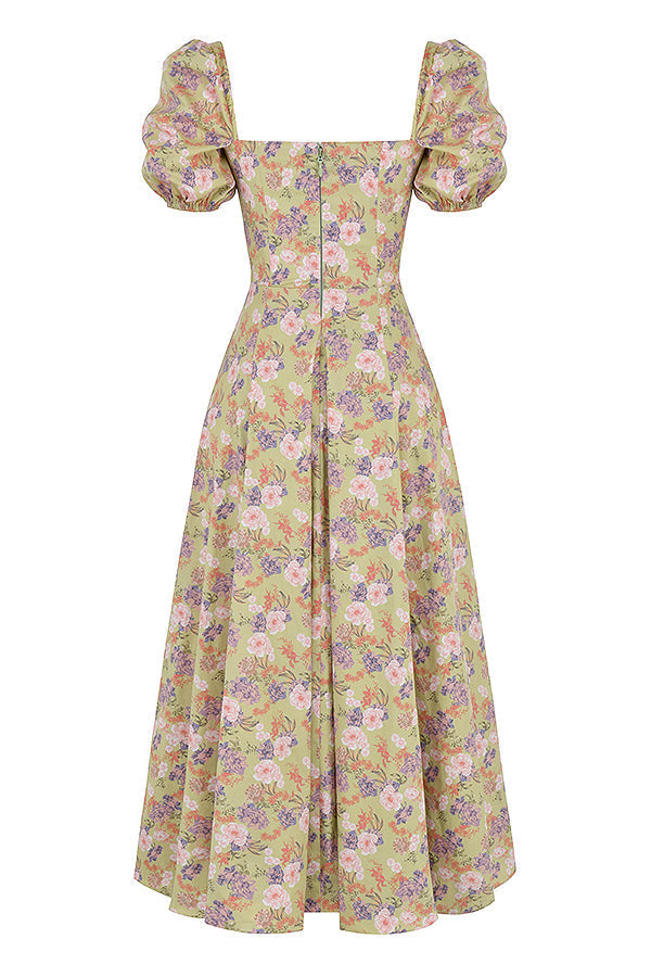 Lilibet | Floral Midi Sundress