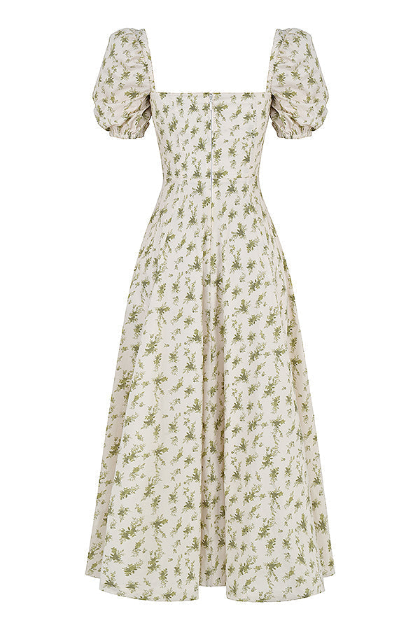 Lilibet | Floral Midi Sundress