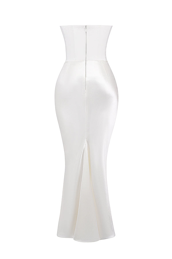 Romy | Strapless Corset Maxi Dress