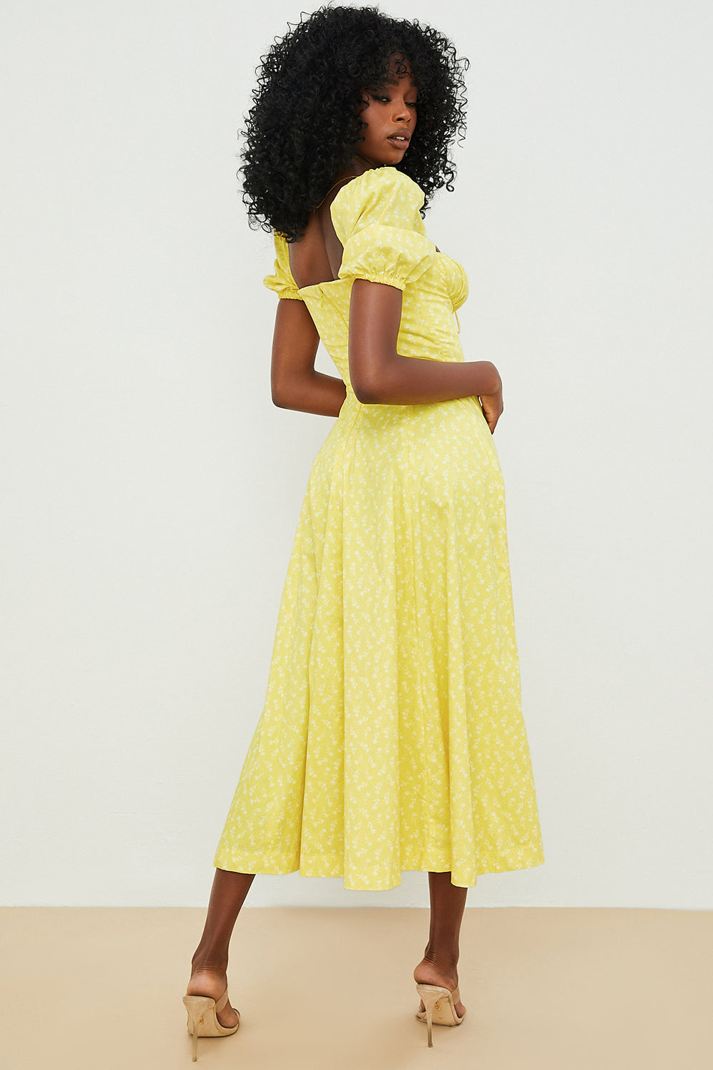 Lilibet | Floral Midi Sundress