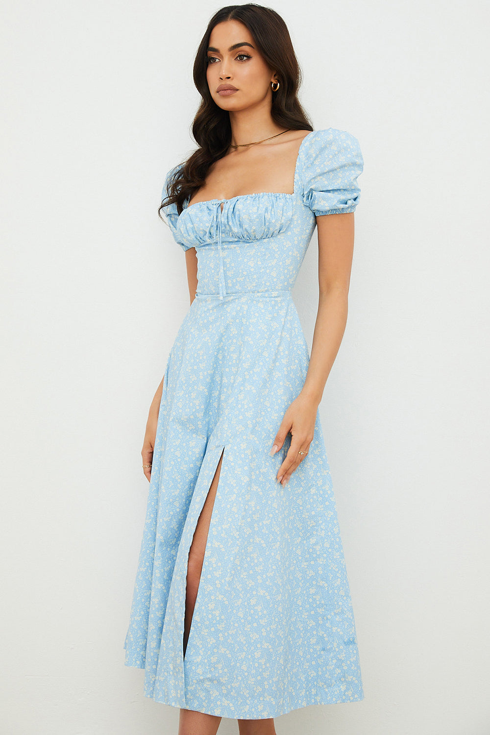 Lilibet | Floral Midi Sundress