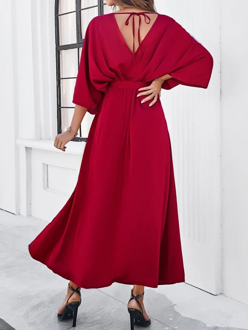 Aurelia | V-Neck Spring Dress
