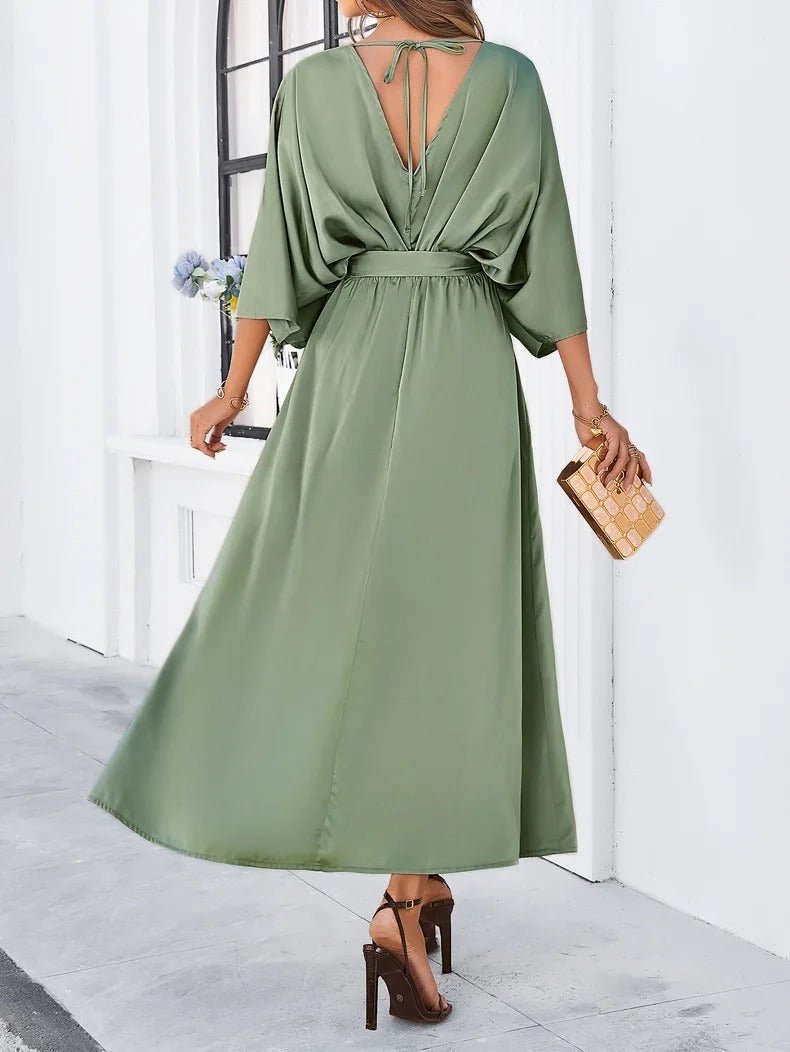 Aurelia | V-Neck Spring Dress