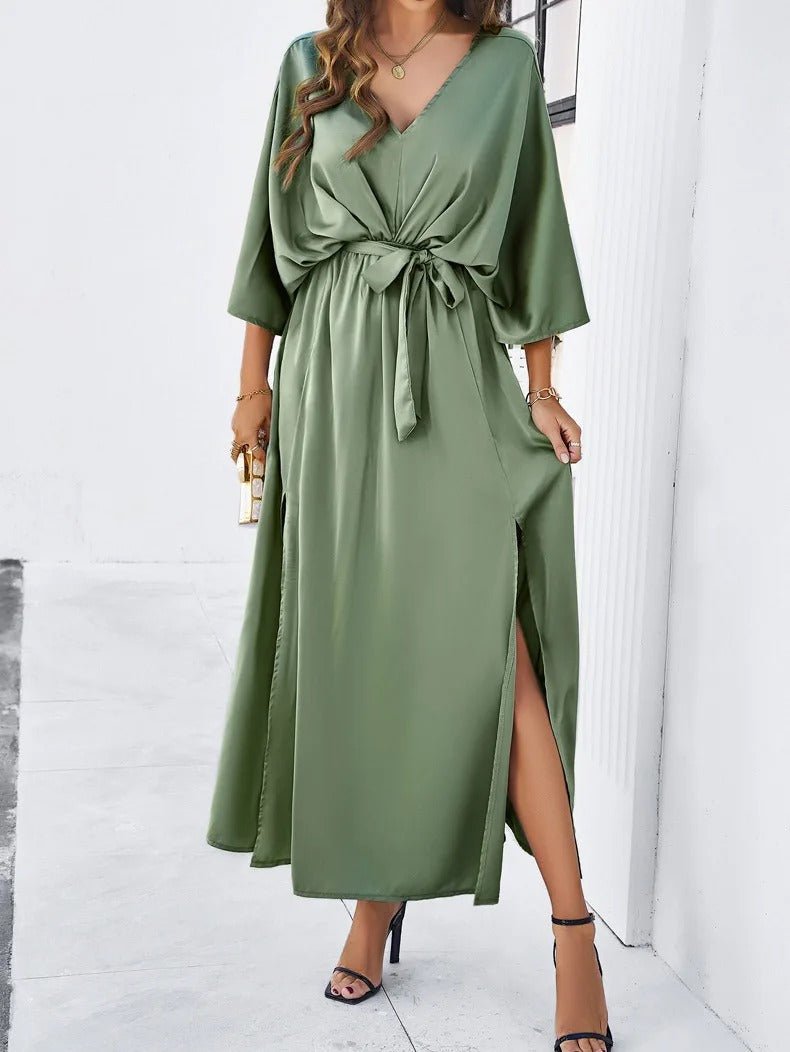 Aurelia | V-Neck Spring Dress
