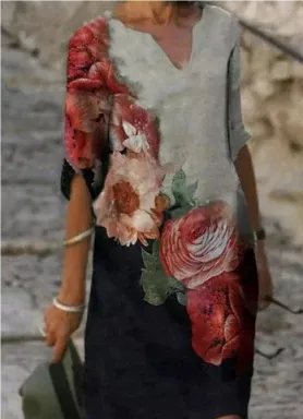 Primrose | Women's Graphic Print Summer Mini Dress