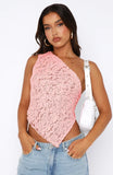 Eliza | One shoulder Lace Top
