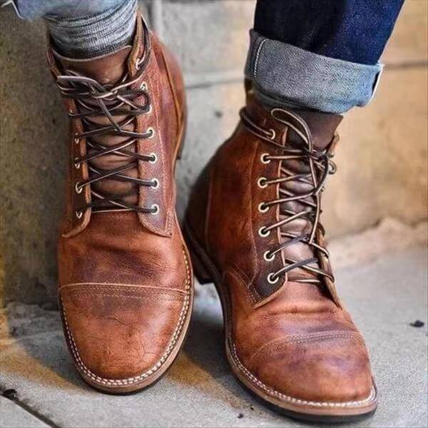 Brian | Comfortable Leather Boot