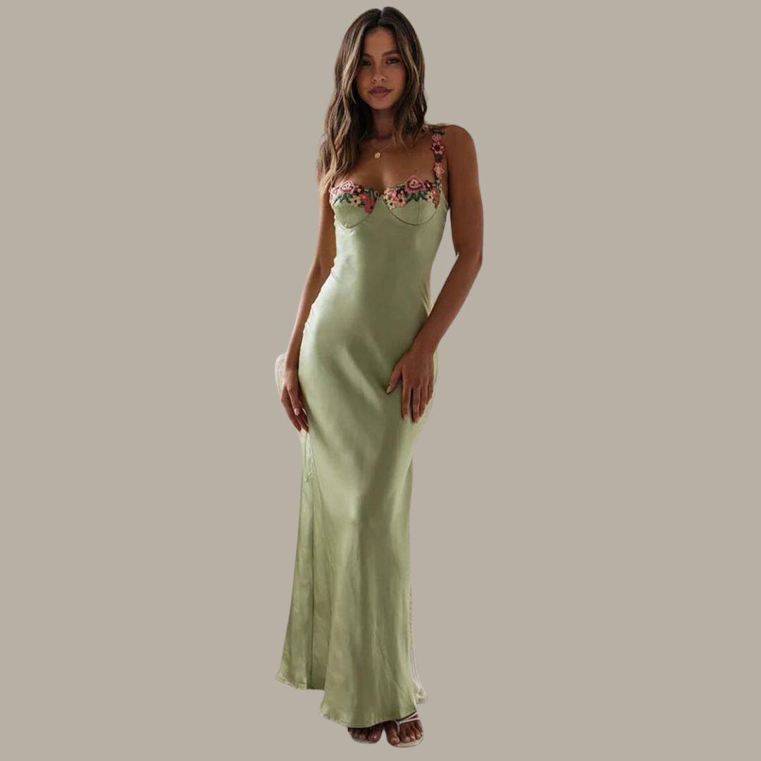 Delfina | Embroidered Dress