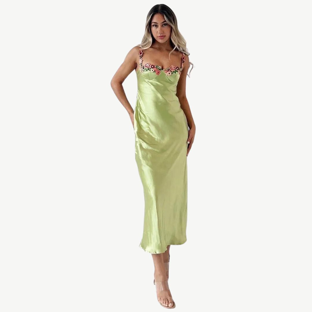 Delfina | Embroidered Dress