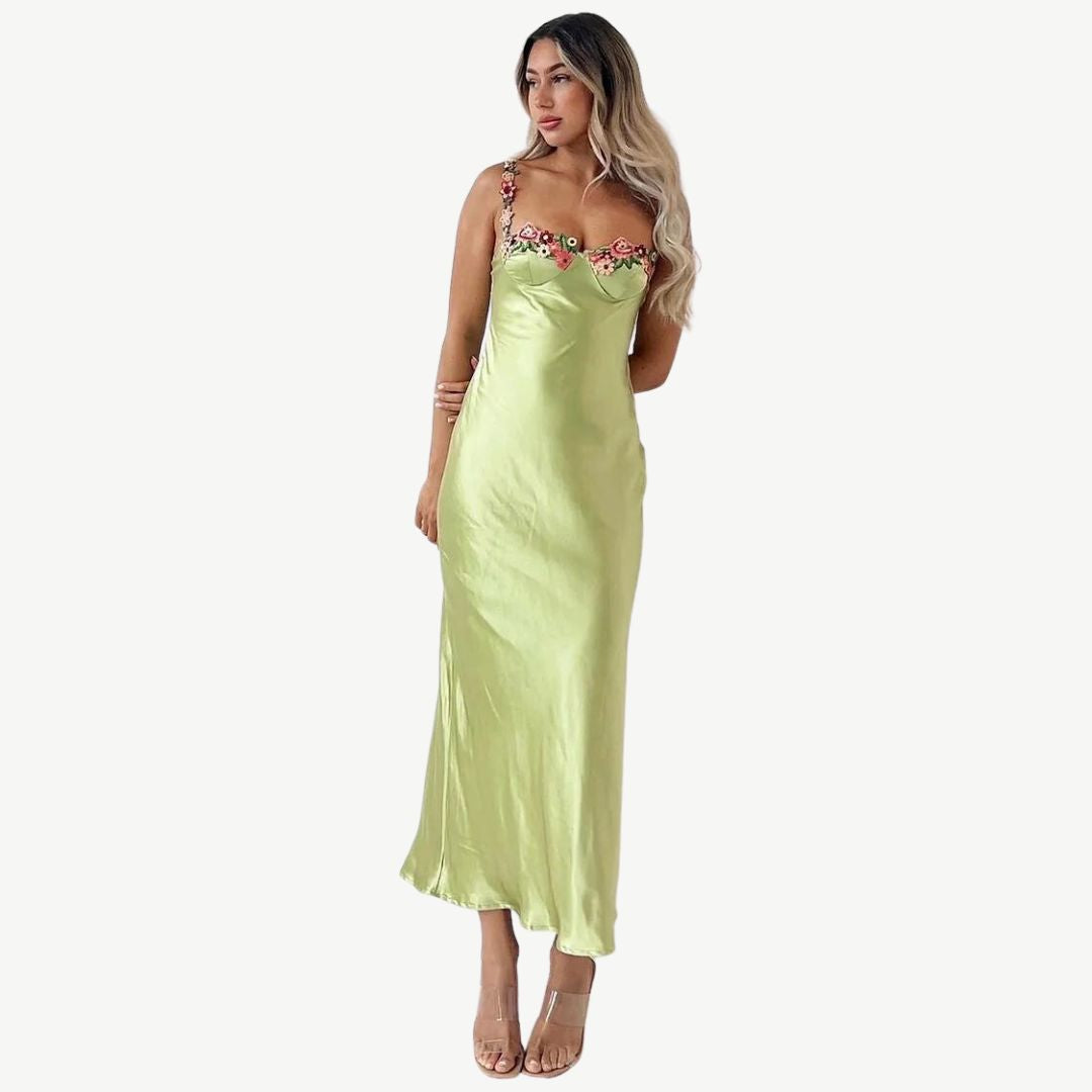 Delfina | Embroidered Dress